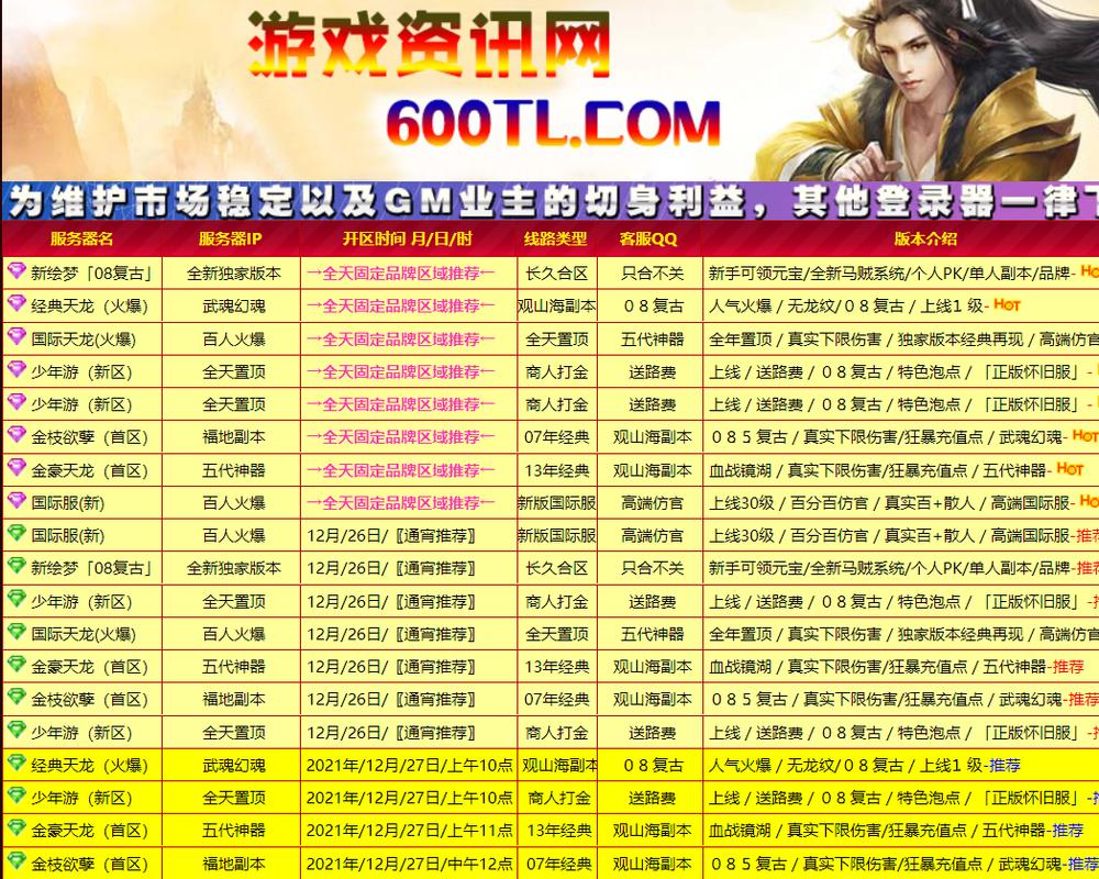 天龙八部公益服发布网_天龙公益服吧_天龙八部公益服开服表